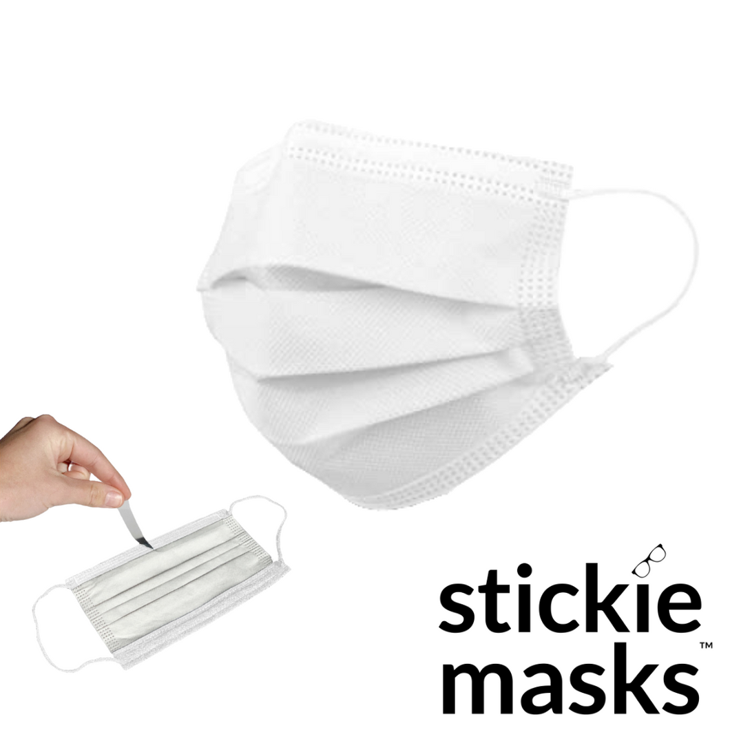 Fog-Free and Anti-Slip DISPOSABLE Face Masks - 10 Pack