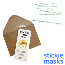 Load image into Gallery viewer, Stickie Masks STRIPS - 10 Pack
